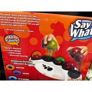 Say What Unscramble Famous Phrases Electronic Game Ages 8 Up